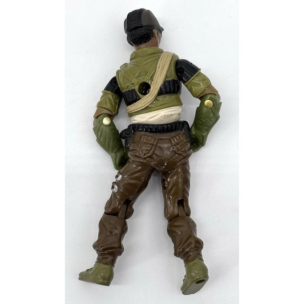 1985 GI Joe ARAH Alpine Mountain Trooper Complete Figure Accessories Cardback